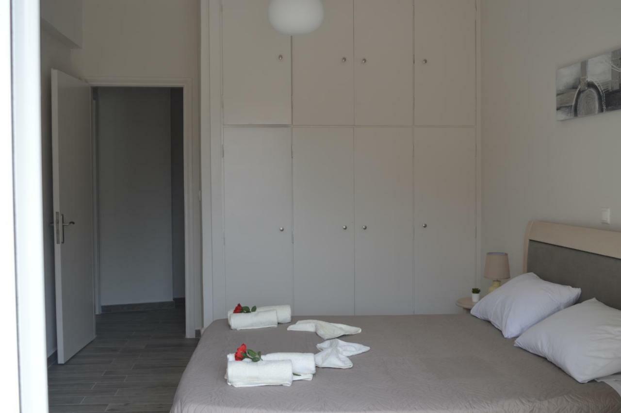 Botonis Bright Spacious Apartment Hriszí Aktí Haniá Kültér fotó