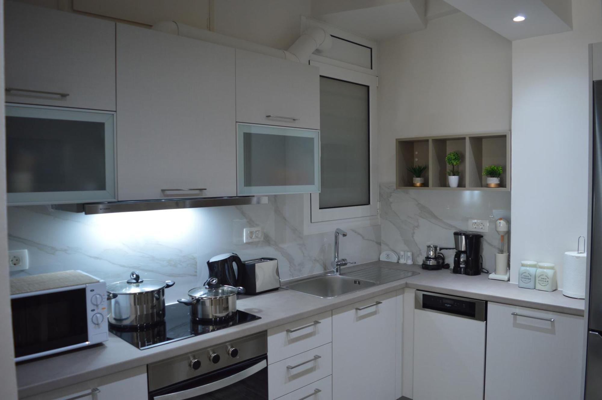 Botonis Bright Spacious Apartment Hriszí Aktí Haniá Kültér fotó